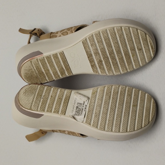 Yvonne Womens Wedge Slingback Platform Sandals - Picture 5 of 5